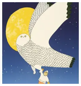 The Owl and the Boy Notecard