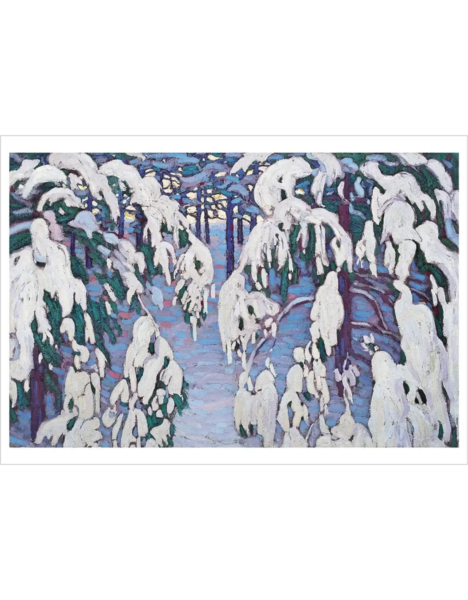 Snow Fantasy Notecard