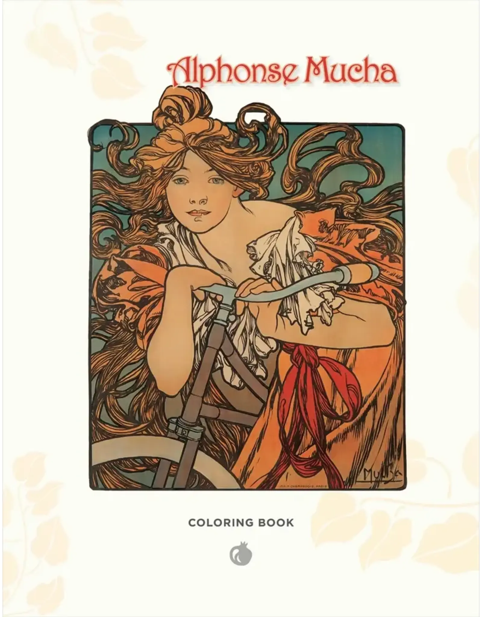 Alphonse Mucha Coloring Book