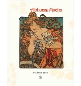 Alphonse Mucha Coloring Book