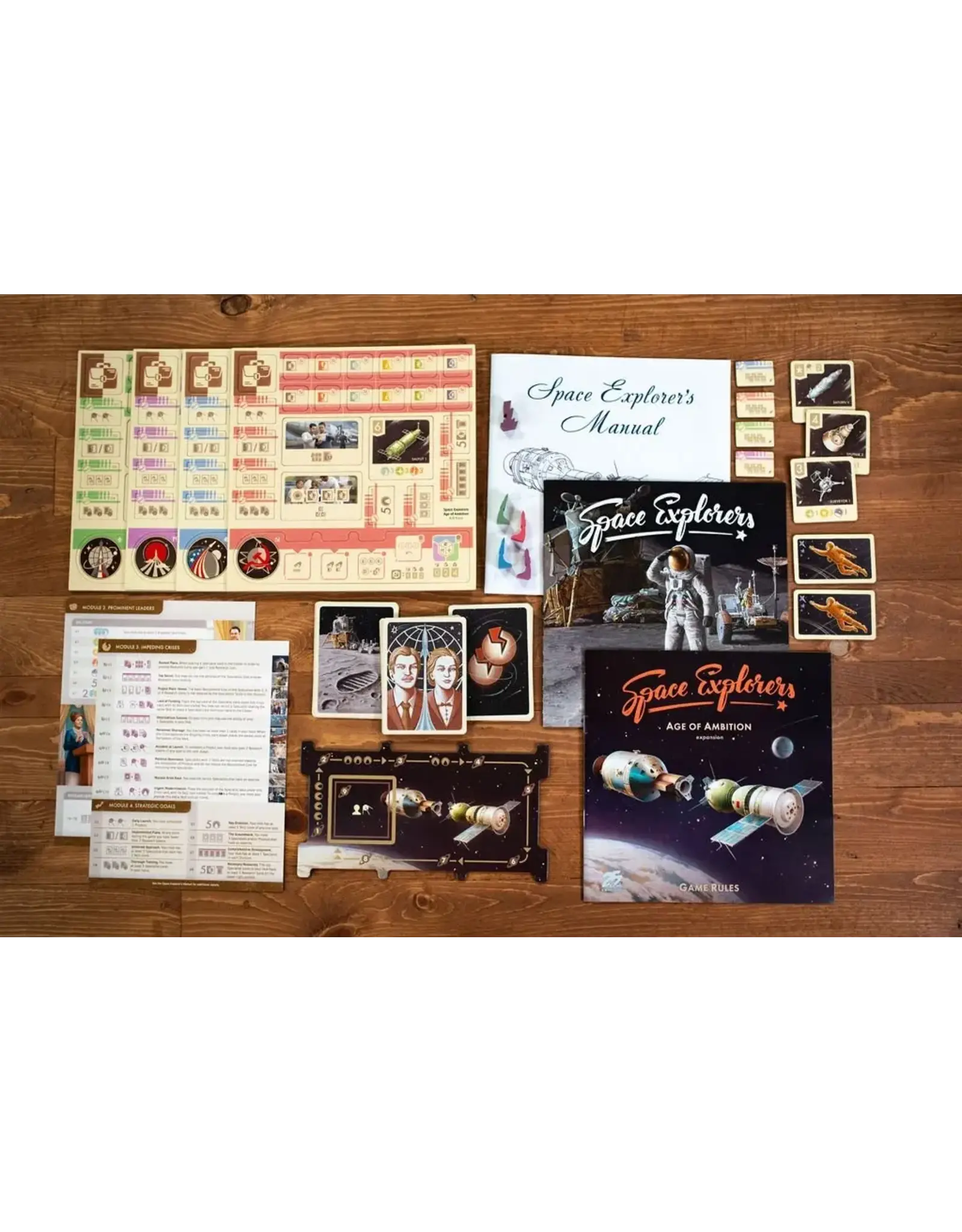 Space Explorers: Age of Ambition Board Game