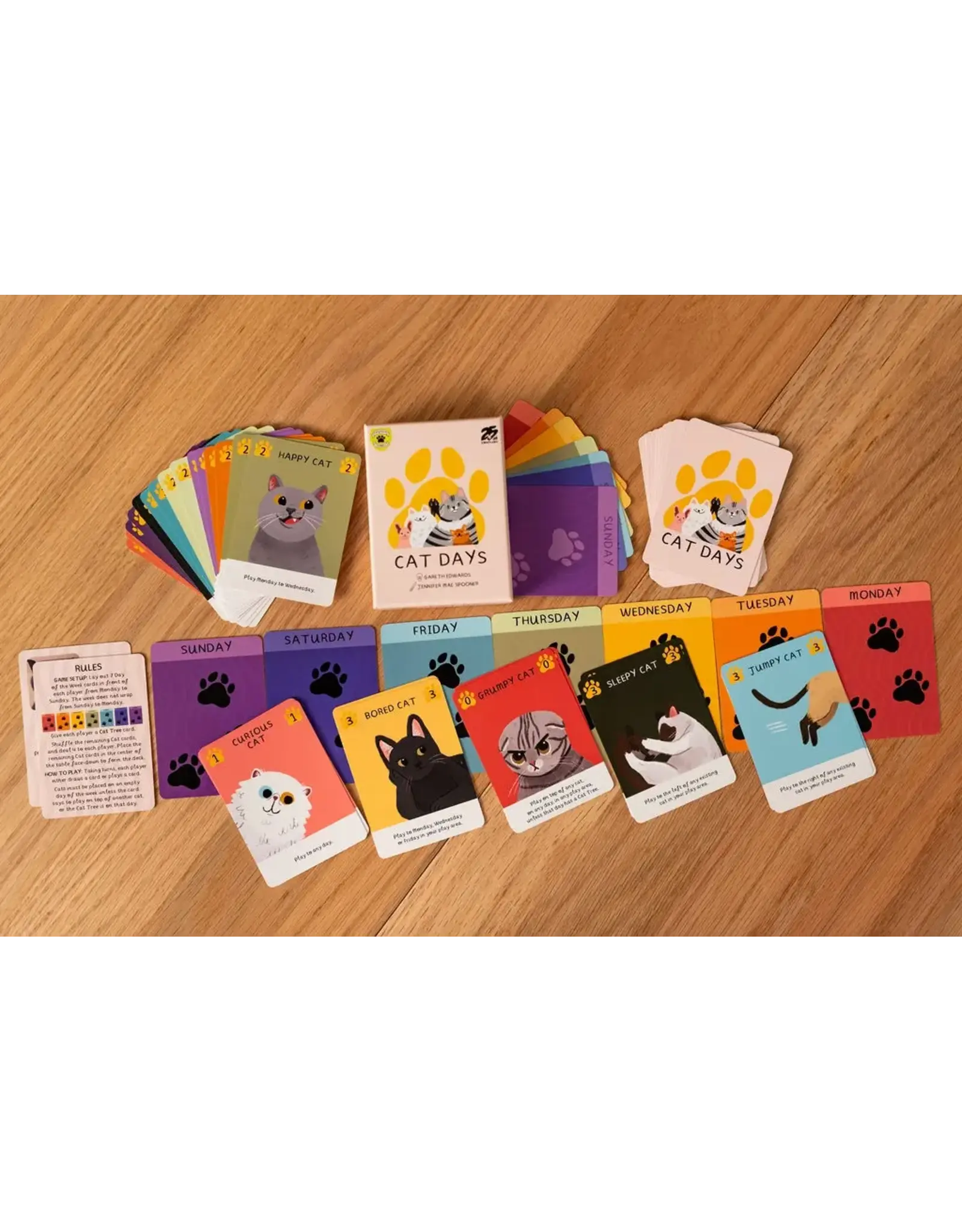 Cat Days Card Game