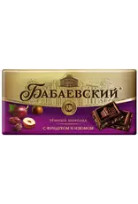 Babaevsky Dark Chocolate with Raisins &  Hazelnuts