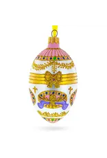 Romanov 1903 Bonbonniere Royal Glass Egg Ornament