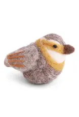 Finch Felted Wool Ornament