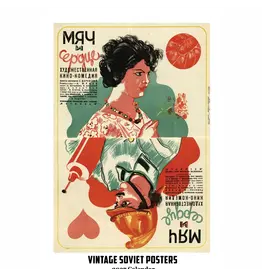 Vintage Soviet Posters Oversized 2027 Calendar
