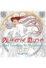 Alphonse Mucha Art Coloring Book