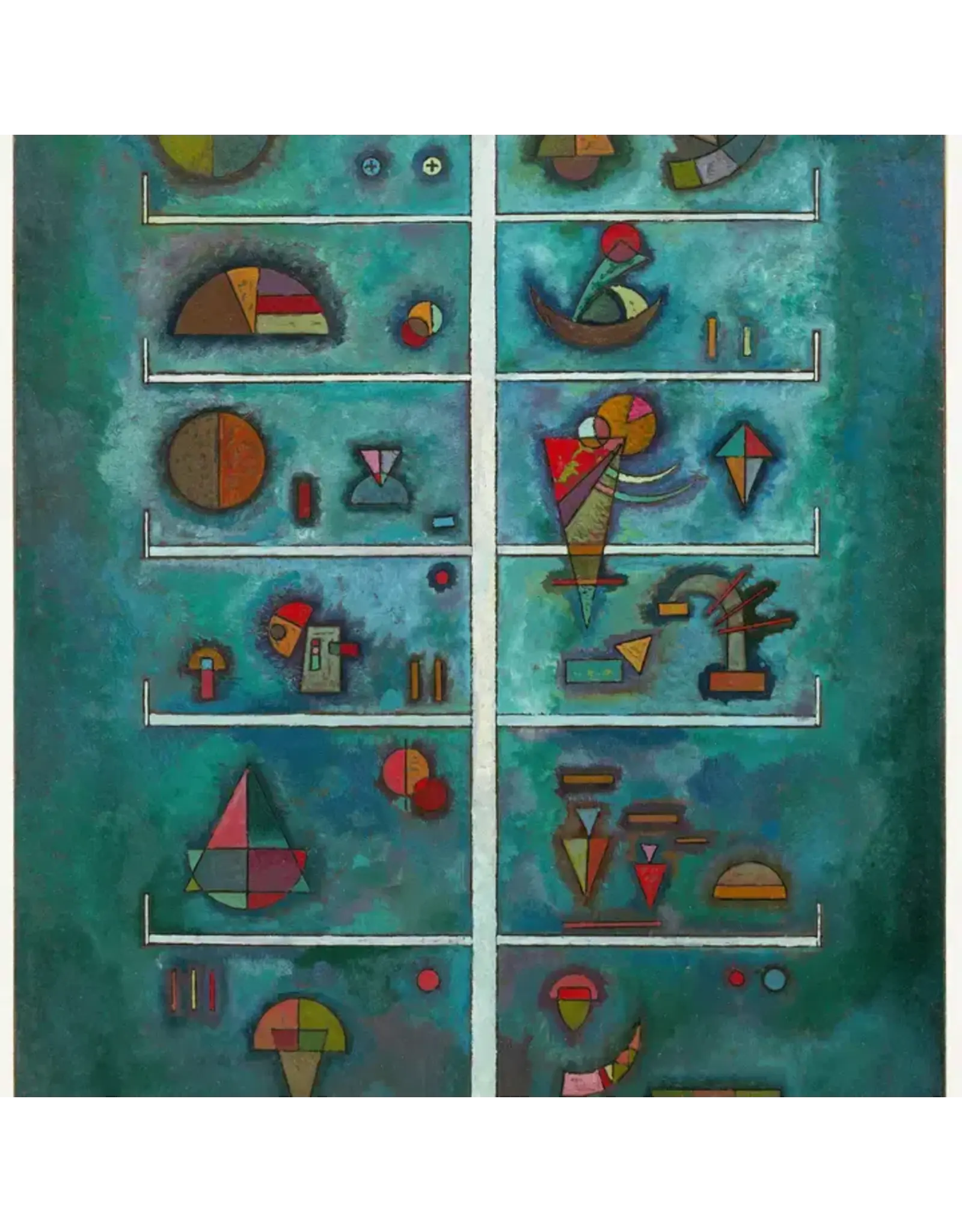 Kandinsky Storeys, 1929 Holiday Cards