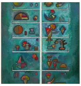Kandinsky Storeys, 1929 Holiday Cards