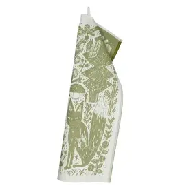 Forest Grove Linen-Cotton Towel in Olive