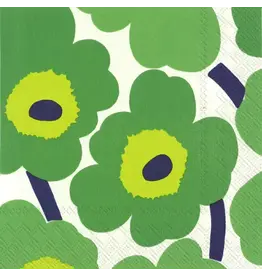 Marimekko Unikko Green Luncheon Napkins