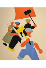 May Day Procession of Workers Print