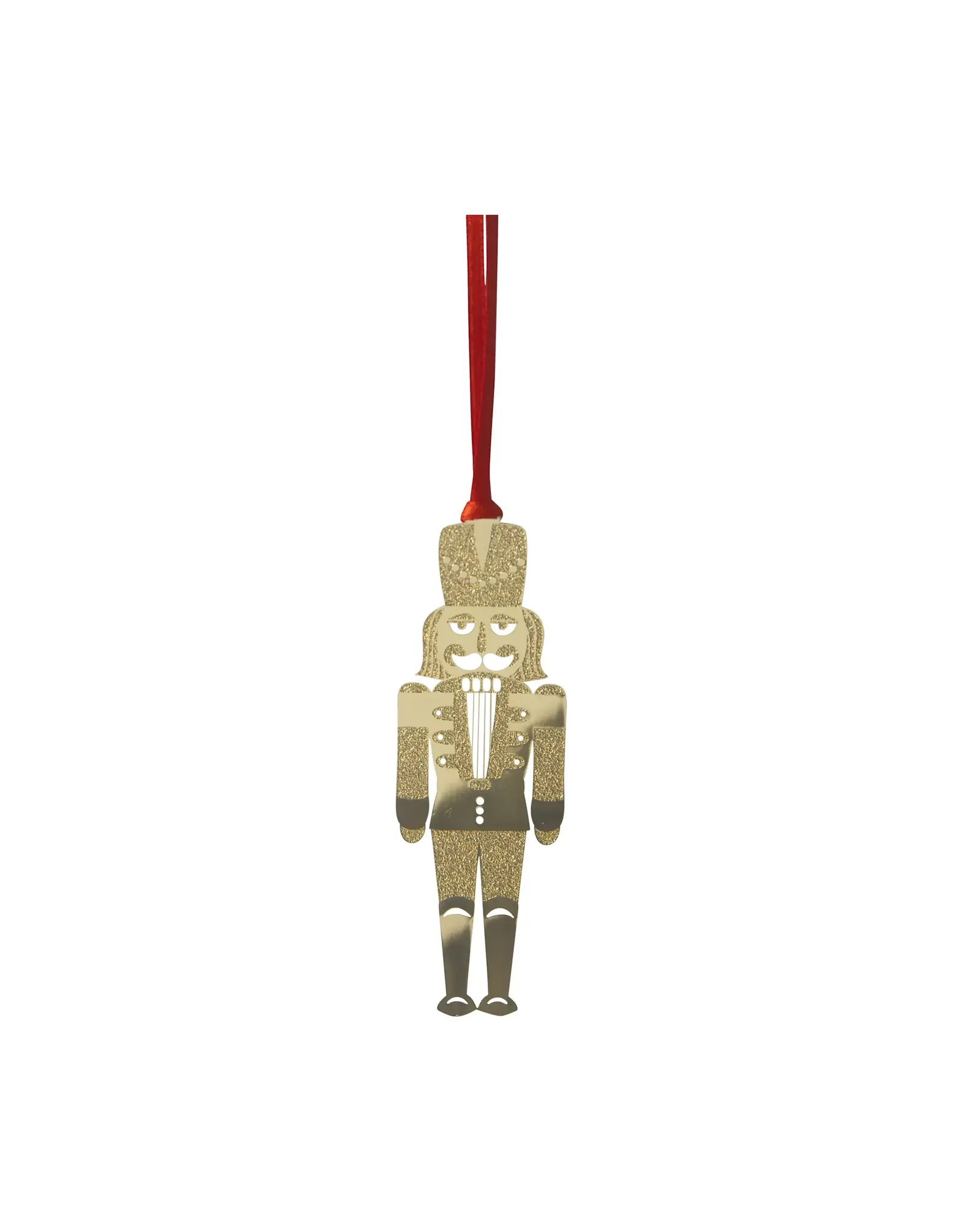 Nutcracker Metal Ornament