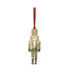 Nutcracker Metal Ornament