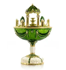 Fabergé Style Garden Pavilion Egg