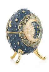 Fabergé Style Celestial Sun & Moon Egg