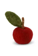 Apple Felted Wool Ornament