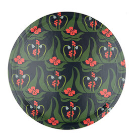 Art Nouveau Birch Round Tray