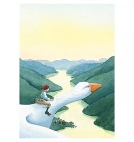 Nils Holgersson Flying Postcard