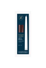 Wine Red Long Taper Candles