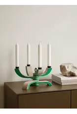 Northern Light Candle Holder in Green