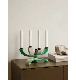 Northern Light Candle Holder in Green