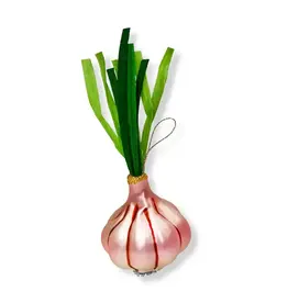 Onion Glass Ornament