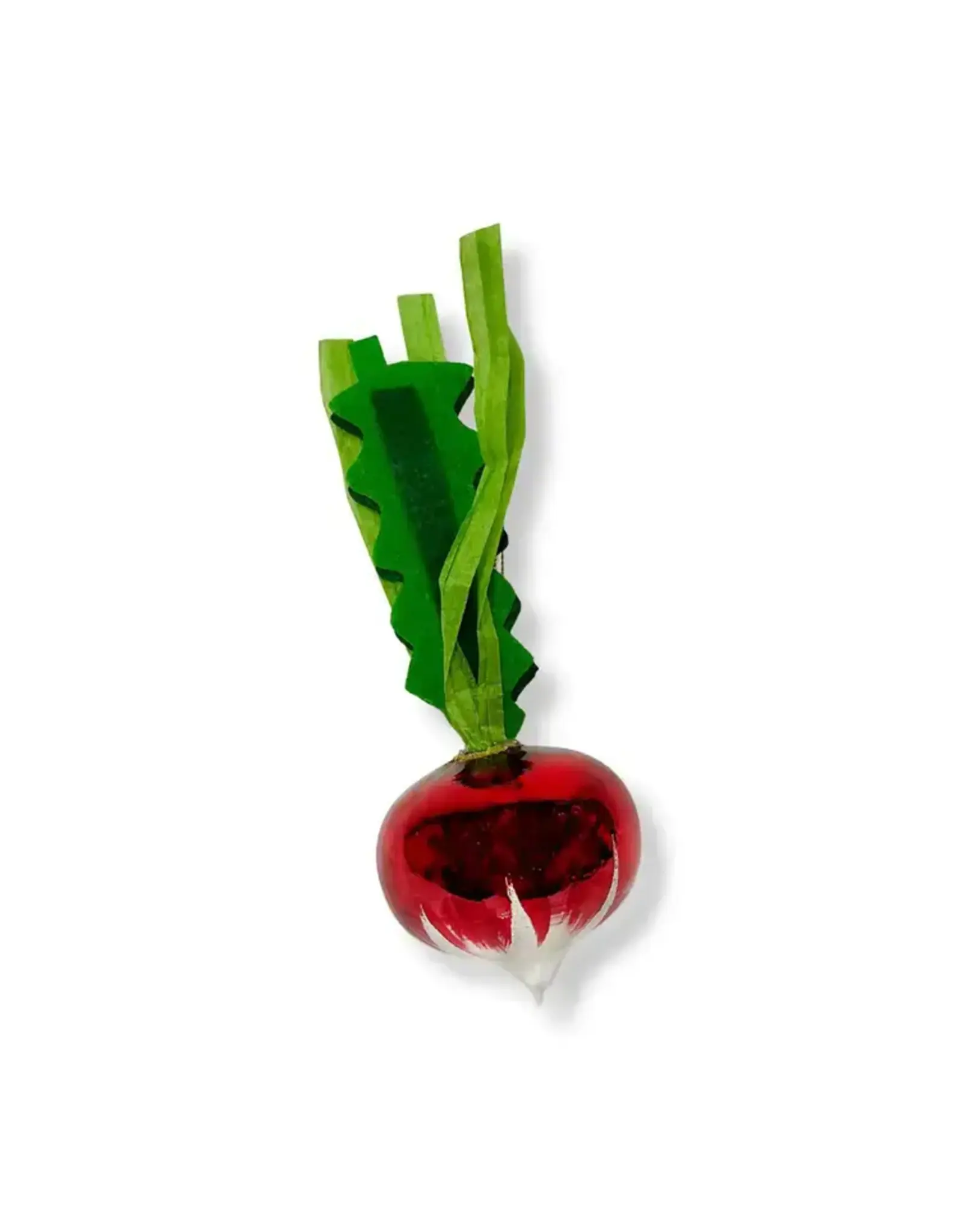 Beet Glass Ornament