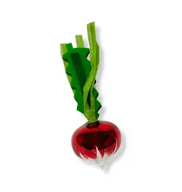 Beet Glass Ornament