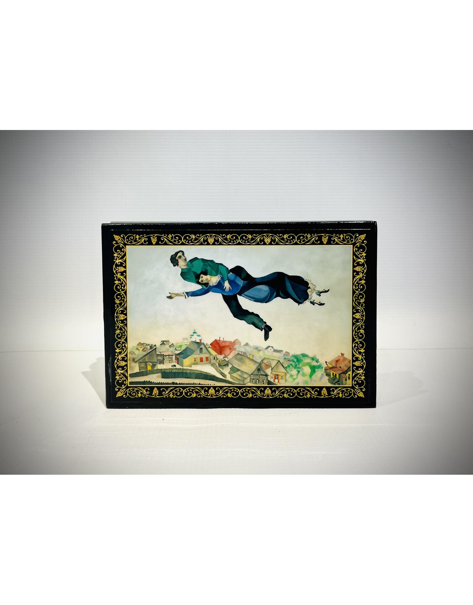 Marc Chagall Above the City Lacquer Box