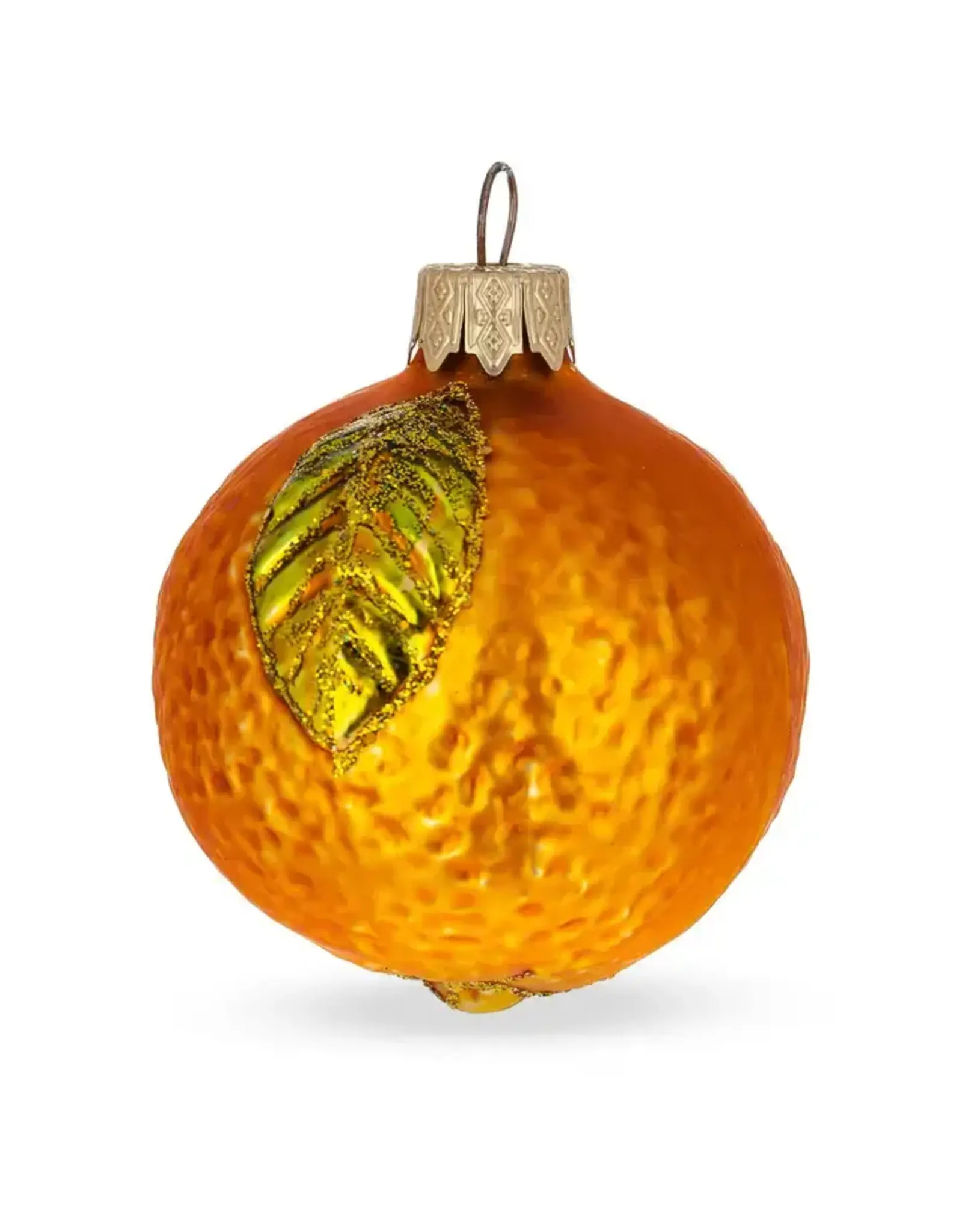 Sparkling Orange Ornament