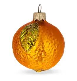 Sparkling Orange Ornament