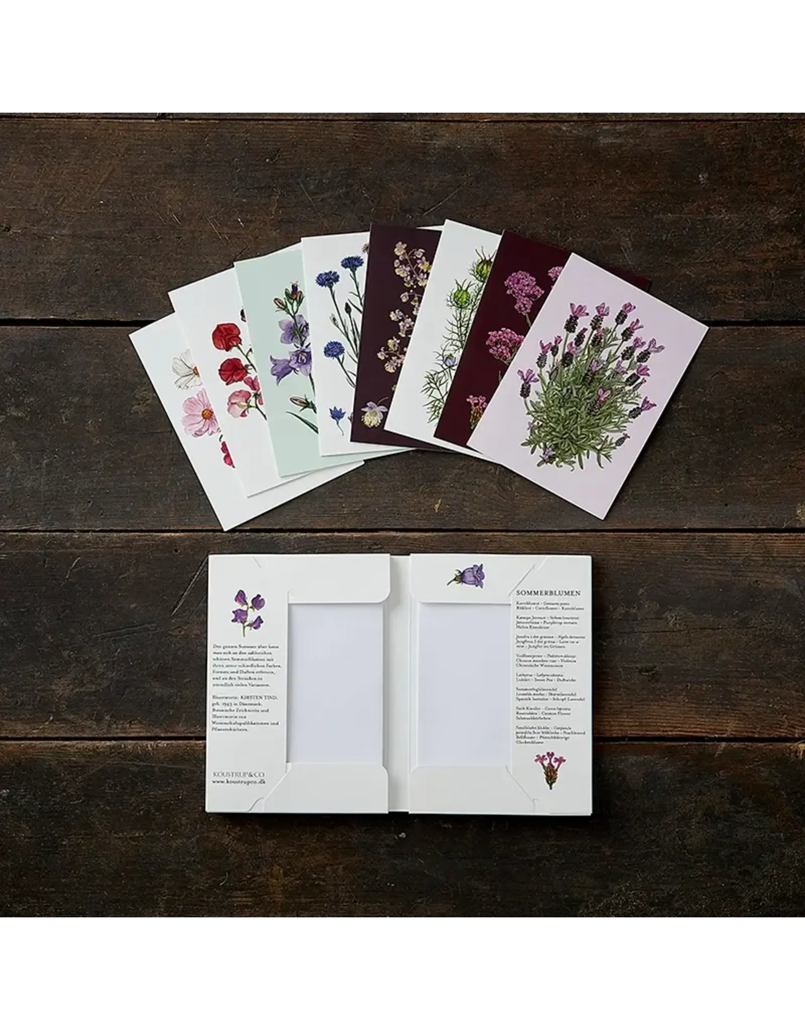 Summer Flowers Notecard Set