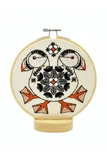 Folk Puffins Embroidery Kit