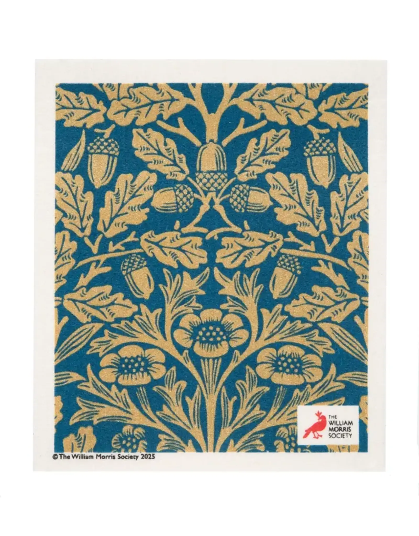 William Morris Acorn Swedish Dishcloth