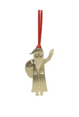 Grandfather Frost Metal Ornament