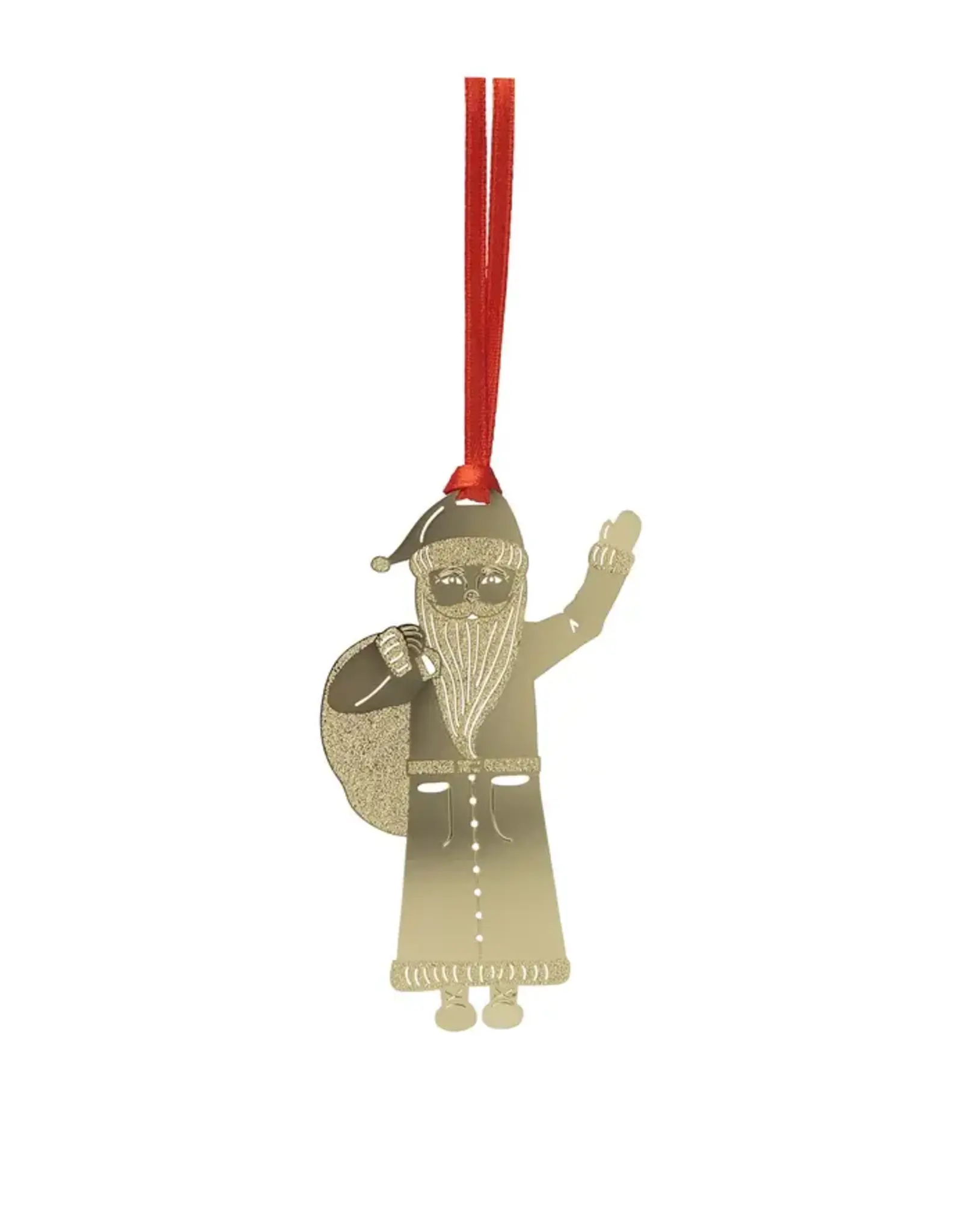 Grandfather Frost Metal Ornament