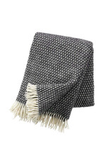 Konstantin Lambs Wool Throw in Dark Grey