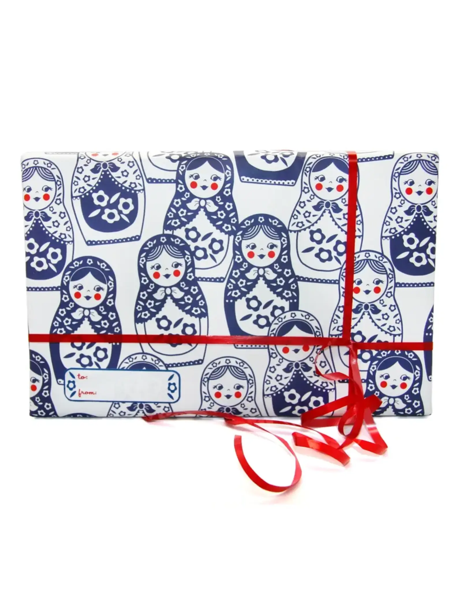 Matryoshka Doll Gift Wrap