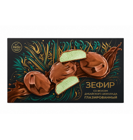 Neva Zefir with Dubai Chocolate Glaze