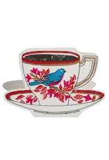 BIrdy Stand-Up Tea Cup Card