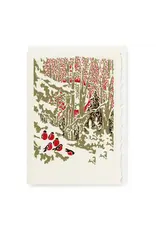 Winter Trees Holiday Card