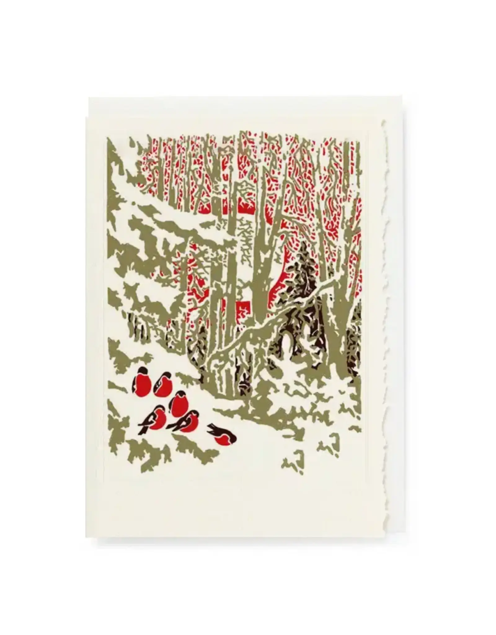 Winter Trees Holiday Card