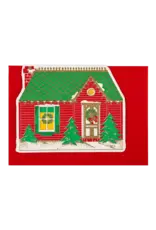 Christmas House Stand-Up Holiday Card