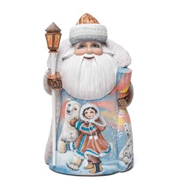 Hand Carved Polar Grandfather Frost