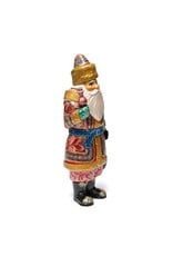 Colorful Hand Carved Grandfather Frost 13"