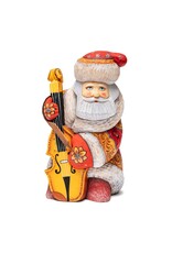 Hand Carved Musician Grandfather Frost