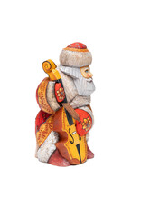 Hand Carved Musician Grandfather Frost