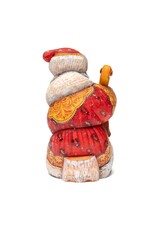 Hand Carved Musician Grandfather Frost