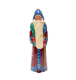 Vintage Grandfather Frost with Green Sack